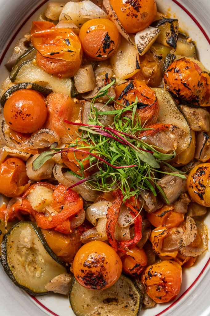 Fotografía Gastronómica de Ratatouille