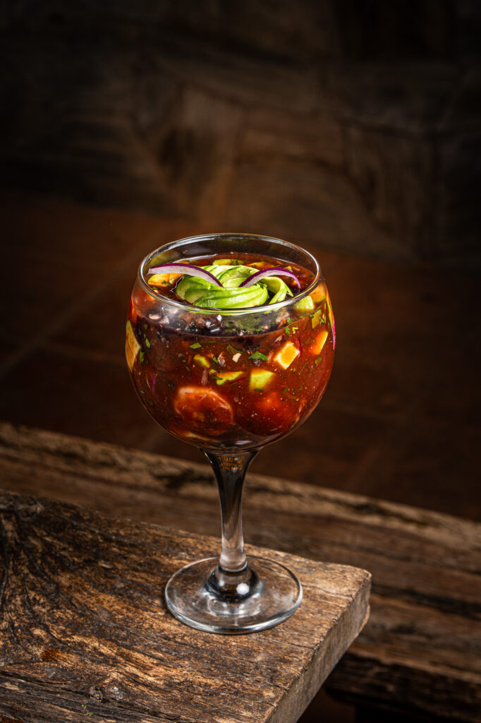 Fotografía Gastronómica Coctel de Mariscos