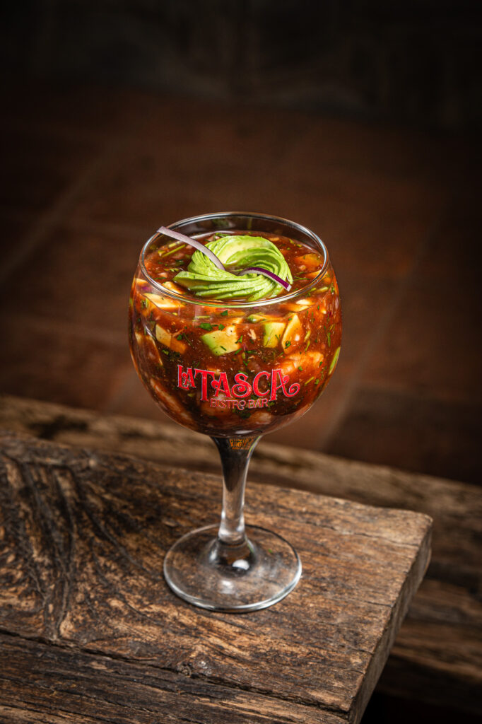 Fotografía Gastronómica Coctel de Mariscos