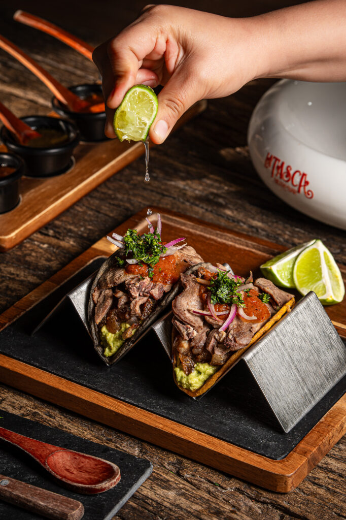 Fotografía Gastronómica Tacos de Mariscos