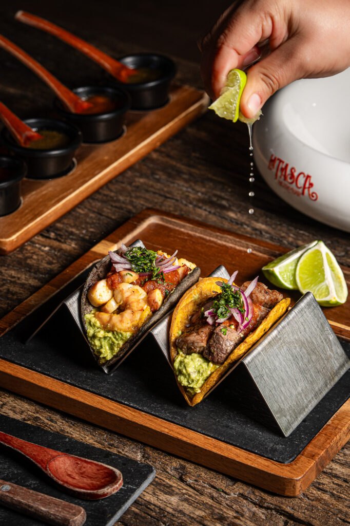 Fotografía Gastronómica Tacos de Mariscos